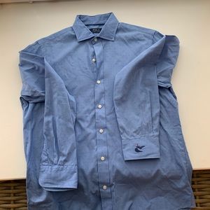 Polo Size Medium Caves Ley Golf Club Dress Shirt